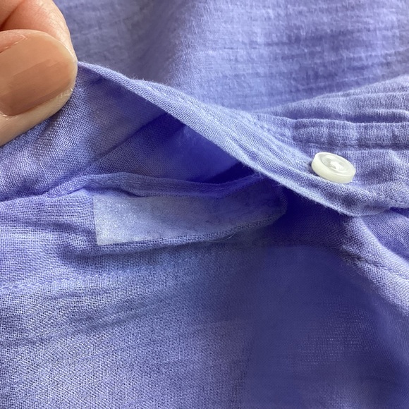 Frank & Eileen Barry Top Purple S - Picture 9 of 9